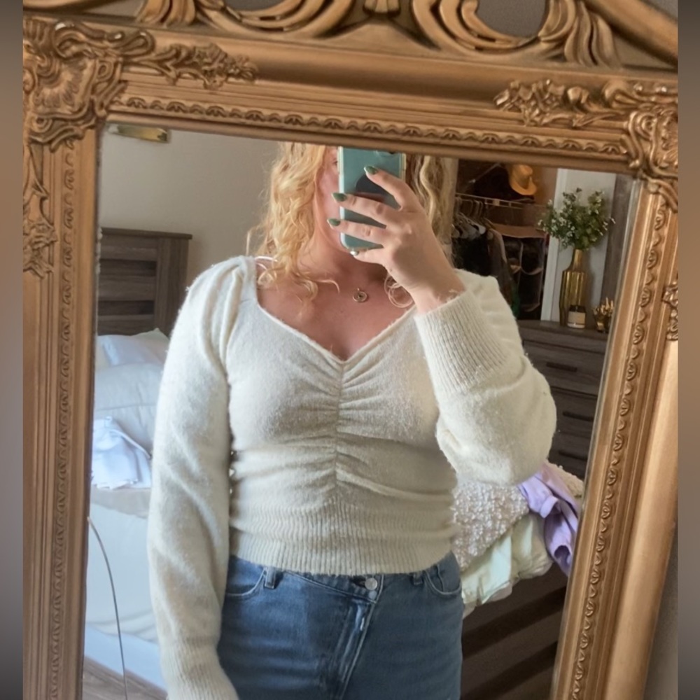 Cream Sweater
